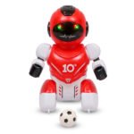 RC Robot Remote Control Soccer Game (SoccerBot) for Kids, Football Toys for Boys & Girls USB Rechargeable - Red - Image 3