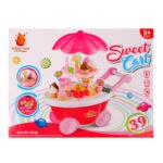 Sweet Shopping Battery Operated Plastic Trolley Pretend Role Play Toy Set,