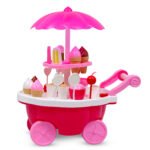 Sweet Shopping Battery Operated Plastic Trolley Pretend Role Play Toy Set, - Image 3