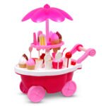 Sweet Shopping Battery Operated Plastic Trolley Pretend Role Play Toy Set, - Image 2