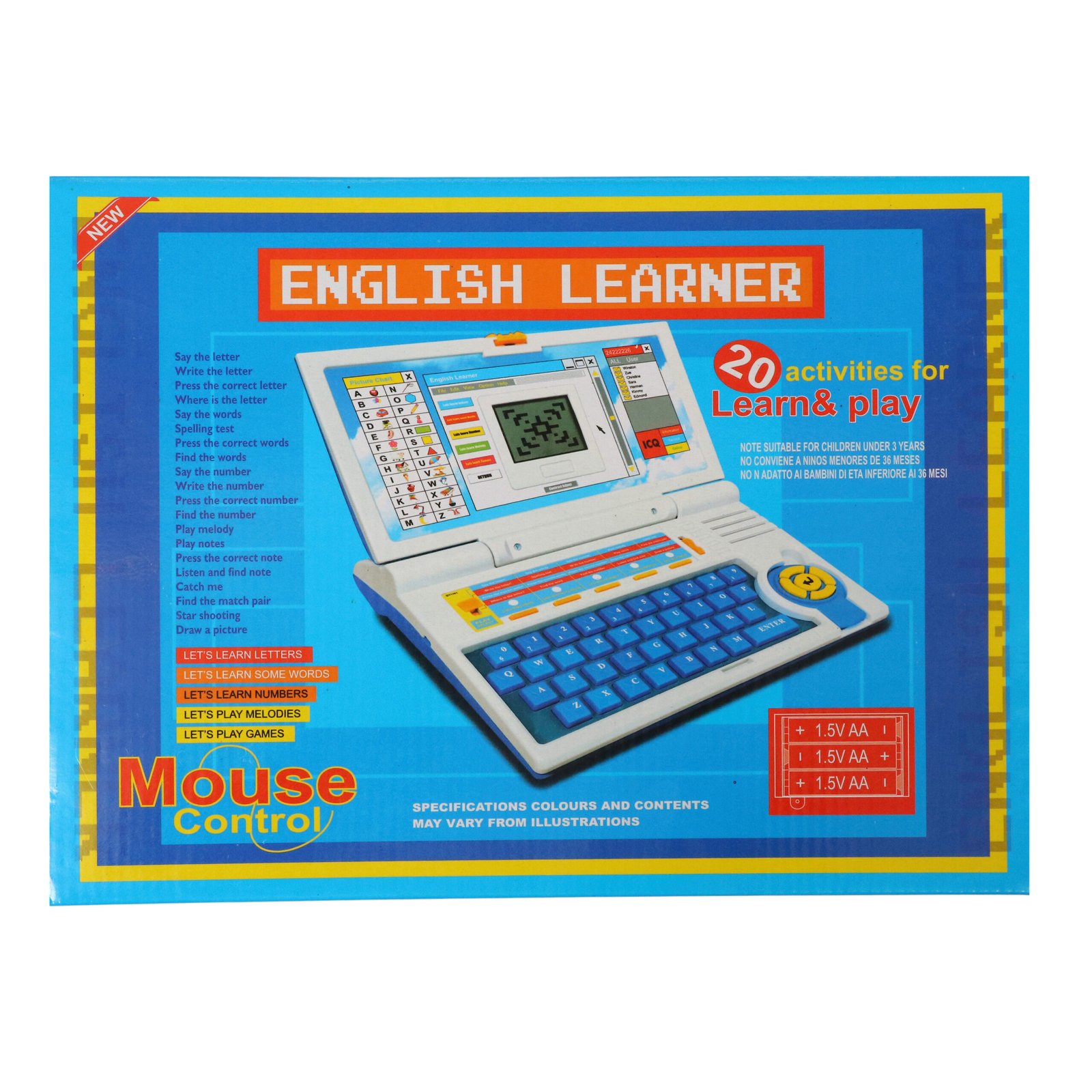 IMG_7594 English Learner Educational Laptop Toy - Image 1